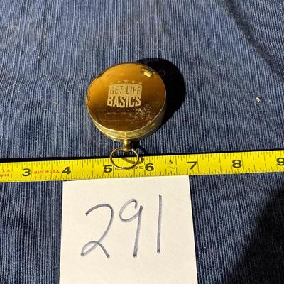 Brass Pocket Compass