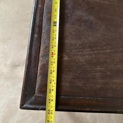 Wood Side Table with Drawer