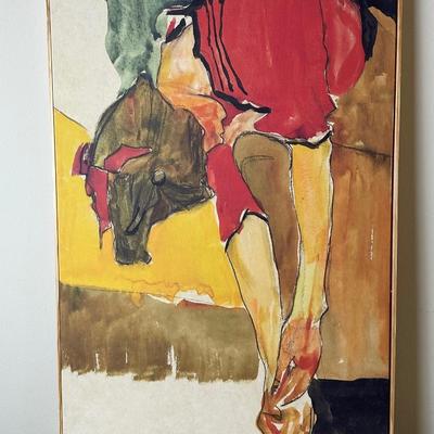 Framed Canvas Art Print