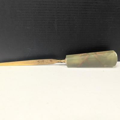 Onyx Handled Letter Opener