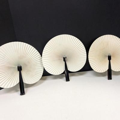 Decorative Birds & Flowers Chinese Paper Fans