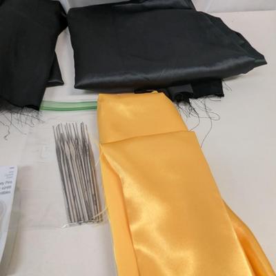 Sewing Fabric & Buttons