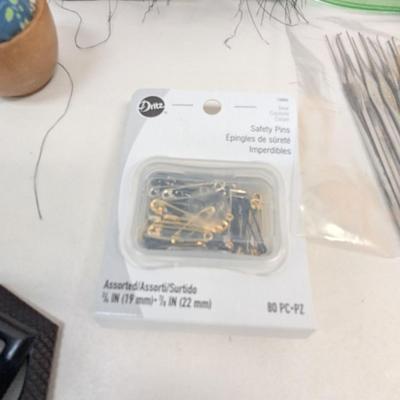 Sewing Fabric & Buttons