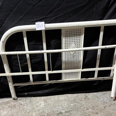 Vintage Metal Head and Foot Board