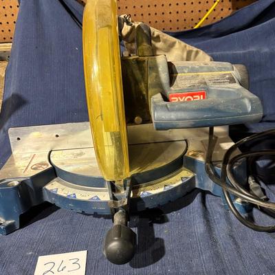 Ryobi corded compound miter saw