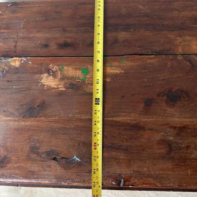 Vintage Wooden Storage Chest