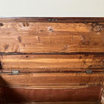 Vintage Wooden Storage Chest