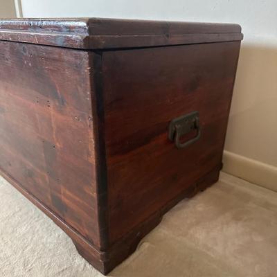 Vintage Wooden Storage Chest