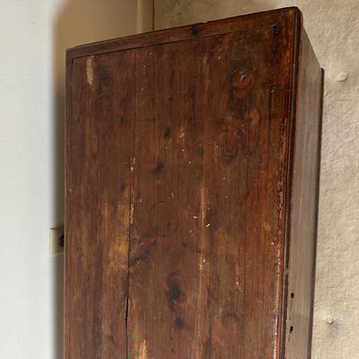 Vintage Wooden Storage Chest