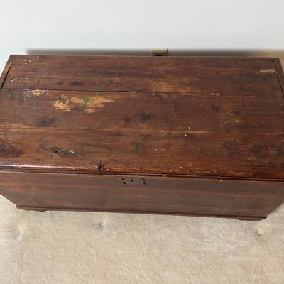 Vintage Wooden Storage Chest