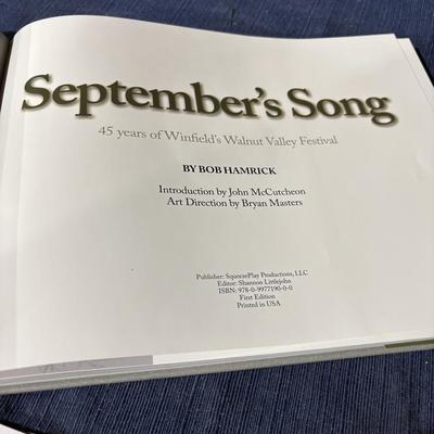 September’s Song Book