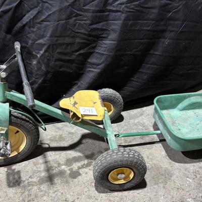 John Deere Mighty Trike And Wagon