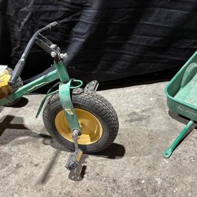 John Deere Mighty Trike And Wagon