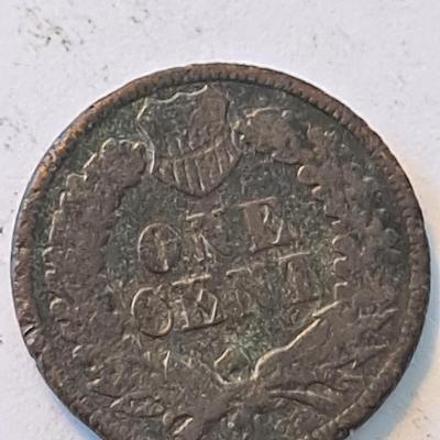 1891 indan head penny