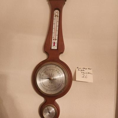 Rain Fair Airguide/ Barometer