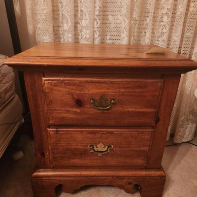 Wooden Nightstand