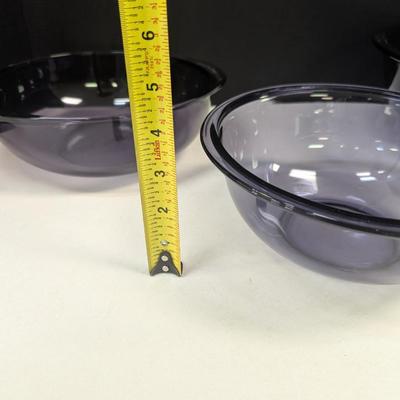 Glass Pyrex Mixing Bowls