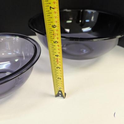 Glass Pyrex Mixing Bowls