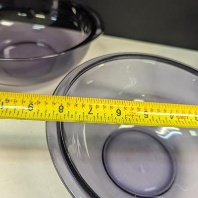 Glass Pyrex Mixing Bowls