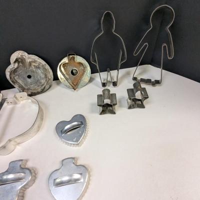 Vintage Tin Cookie Cutters