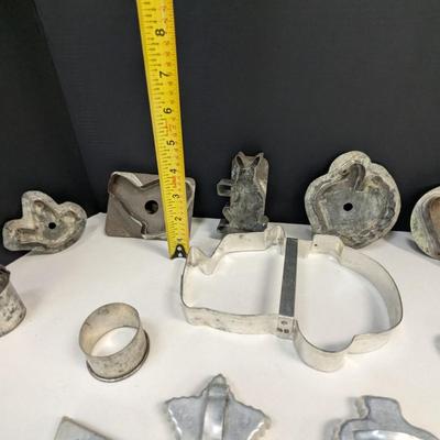 Vintage Tin Cookie Cutters