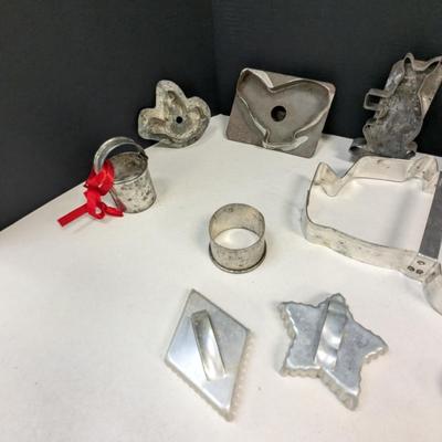 Vintage Tin Cookie Cutters