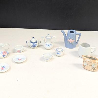Miniature Tea Items