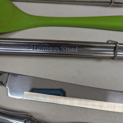 Silverware Tray & Utensils