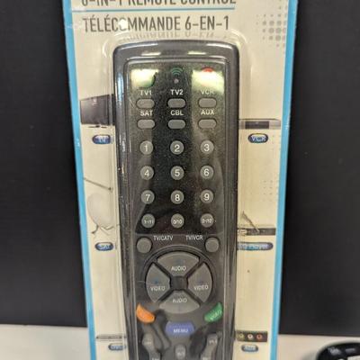 6-IN-1 Remote Control & Wires
