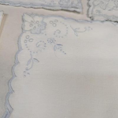 Vintage Embroidered Handkerchiefs