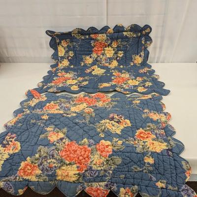 2 - Quilted Two Sided Shams
