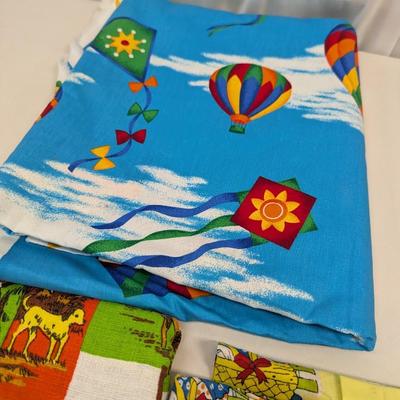 Several Pieces Of Decorative Fabric