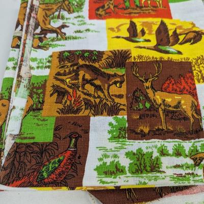 Several Pieces Of Decorative Fabric