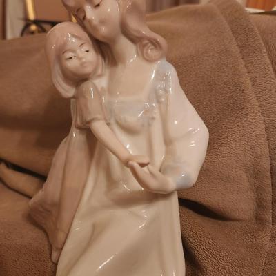 Mother and Child Statue