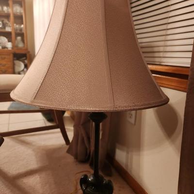 Black and Beige Lamp