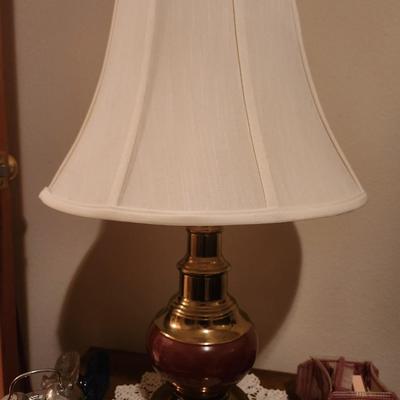 Red and Gold Lamp