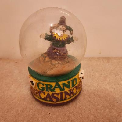 Grand Casino Snow Globe