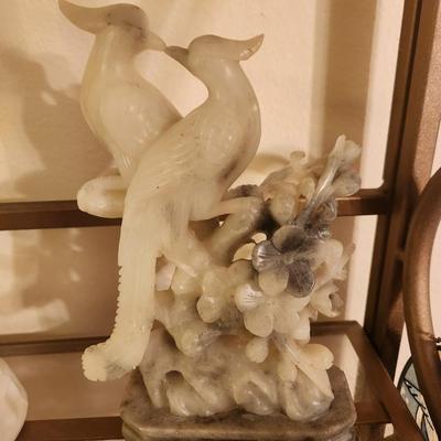 Soap Stone Carved Bird Statue