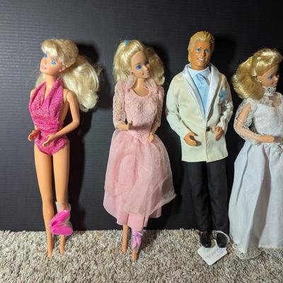 Ken & 3 Barbies #1