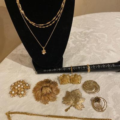 Go bold in gold tone