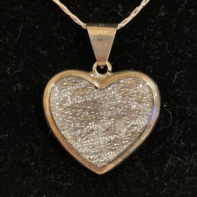 Mexico 925 heart pendant and chain