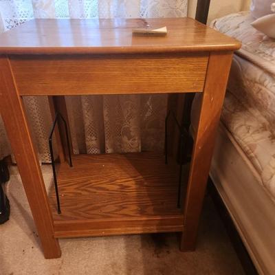 Wood Side Table