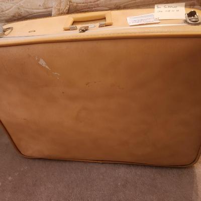 Tan Suitcase