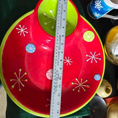 Christmas decorations for your home - Tablecloths - Blanket - and other Holiday cheer! Merry Christmas!! Some brand new!