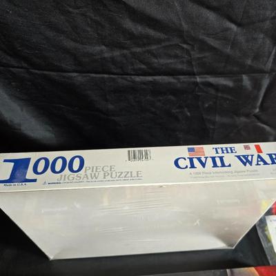 Civil war puzzle - Constitution Quest game - and a really nice Fly me kite kit with string.