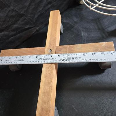 Gardening items - new gloves - plant stands - Pocket hose - Flowerbed decor and more