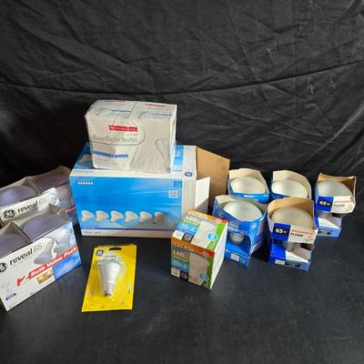 Assortment of flood light bulbs - flood lights