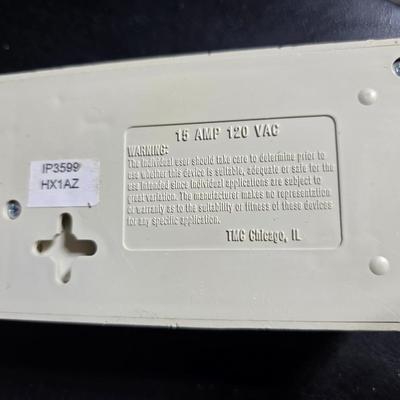 Home hardware - S hooks = brackets - surge protector - doorbell - caster wheels and more