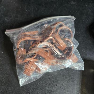 Home hardware - S hooks = brackets - surge protector - doorbell - caster wheels and more