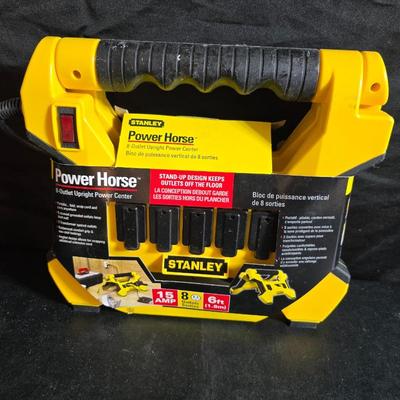 New stanley upright power center - multi plug extension cord - and more